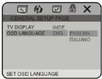 Macrom M-DVD7601R - OSD LANGUAGE - 1