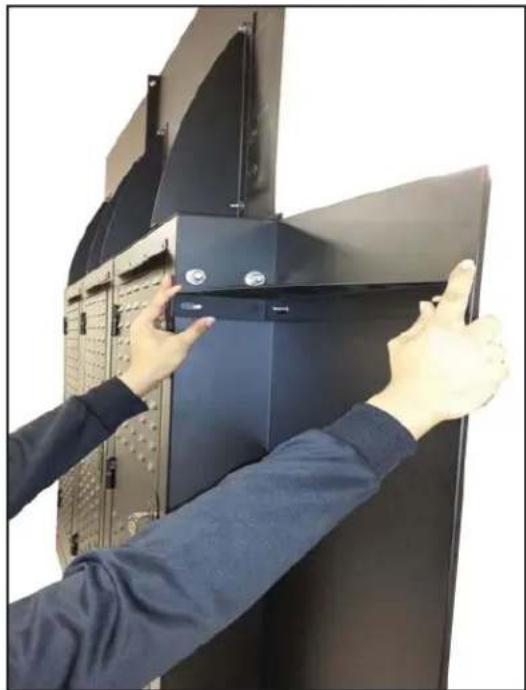 Peerless-AV ACC-DTRSK - Install sidekick gussets (B) - 1