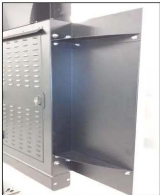 Peerless-AV ACC-DTRSK - Install sidekick gussets (B) - 2