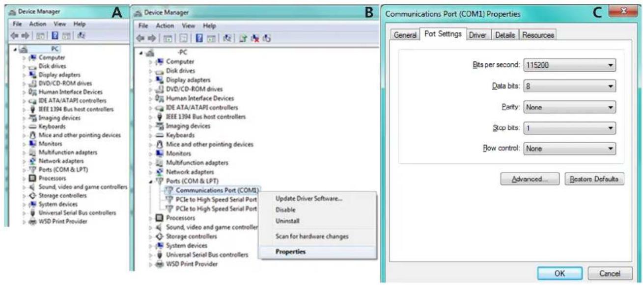 Device Manager File Action View Help PC Computer Disk drives Display adapters DVD/CD-ROM drives Human Interface Devices IDE ATA/ATAPI controllers IEEE 1394 Bus host controllers Imaging devices Keyboards Mice and other pointing devices Monitors Multifunction adapters Network adapters Ports (COM & LPT…