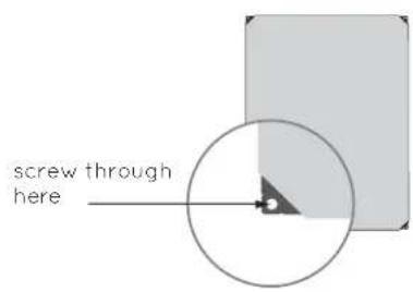 screw through here