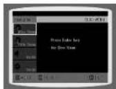 SAMSUNG HT-BP10 - To select one of the 3 wallpaper settings you've made - 1