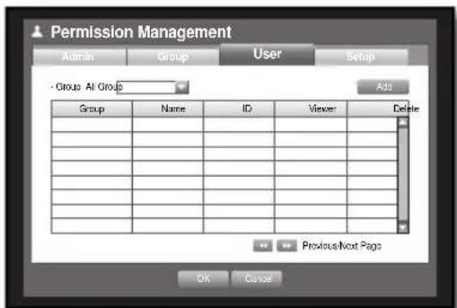 SAMSUNG SHR-6164P5/GBR - Setting the User - 1