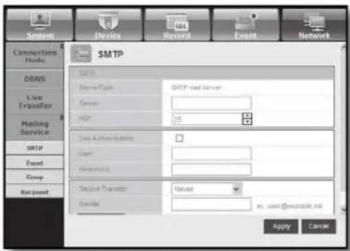 SAMSUNG SHR-6164P5/GBR - - SMTP - 1