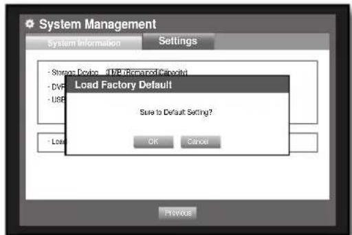 SAMSUNG SHR-6164P5/GBR - Settings - 2