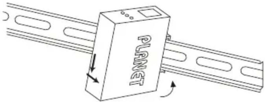 Planet VF-102G-KIT - Optional DIN-rail Installation - 2