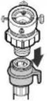 SAMSUNG Q1244S - Connecting the water supply hose(Option) - 1