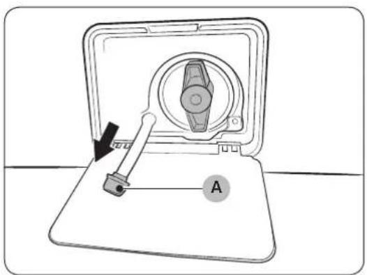 SAMSUNG WW10M864QOA - Emergency drain - 2