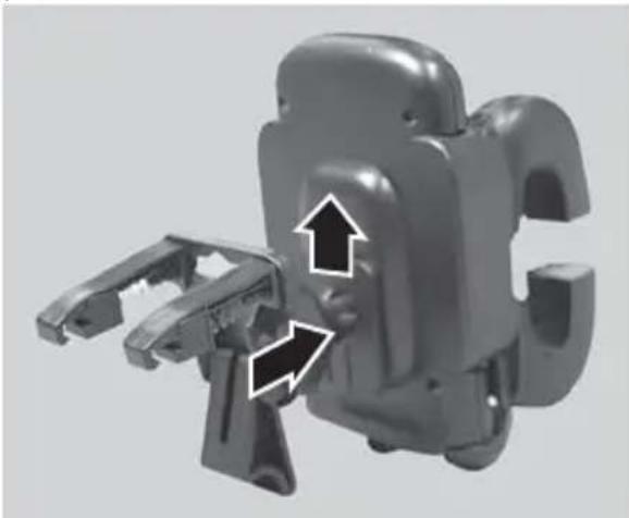 INSIGNIA NS-MVMU5-C - ATTACHING TO AIR VENT LOUVERS - 1