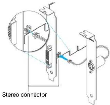 Stereo connector