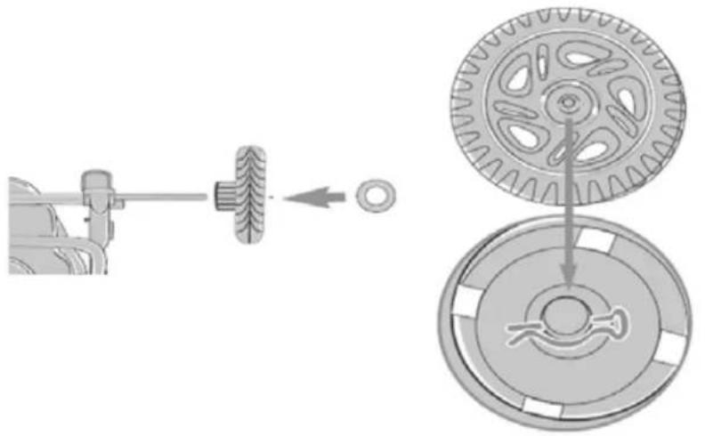 Pet Gear Sportster - ASSEMBLING REAR WHEELS TO AXLE - 1