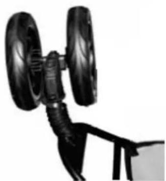 Pet Gear Sportster - TO ASSEMBLE FRONT WHEELS - 3