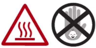 Flavel FWMI720 - Hot surface safety - 1