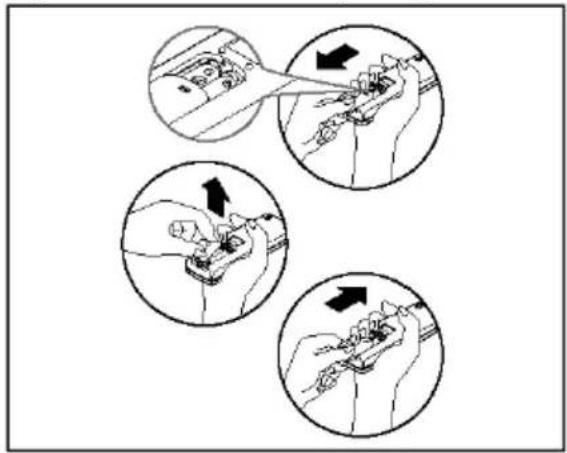 ELECTROLUX EXS09JEIWI - Battery installation/replacement - 1