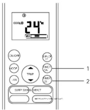 KELVINATOR KSV70CRG - Timer operation - 1