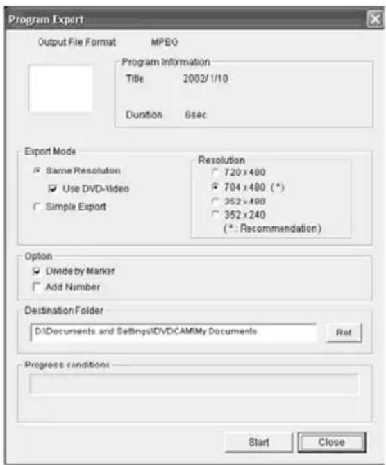 HITACHI DZ-MV350EUK - Creating DVD Video on PC from DVD-RAM Disc Recorded on DVD Video Camera/Recorder - 1