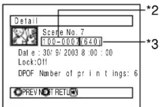 HITACHI DZ-MV350EUK - DISPLAYING INFORMATION USING MENU SCREEN (DETAIL) - 2