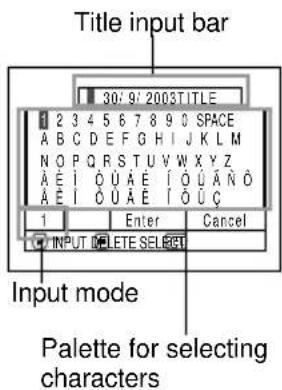 HITACHI DZ-MV350EUK - CHANGING TITLE OF PROGRAMME (TITLE) - 2