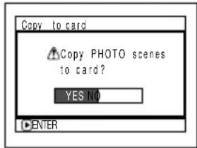HITACHI DZ-MV350EUK - COPYING STILLS ON DVD-RAM DISC TO CARD (COPY) - 3