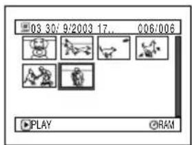 HITACHI DZ-MV350EUK - CREATING NEW PLAY LIST (CREATE) - 2