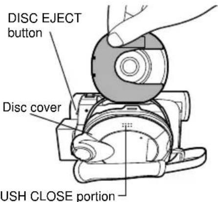 HITACHI DZ-MV350EUK - INSERTING DISC - 1