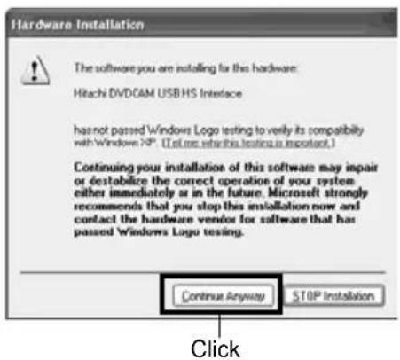 HITACHI DZ-MV350EUK - INSTALLING USB DRIVER - 3
