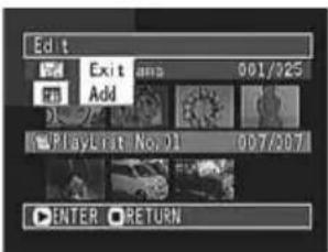 HITACHI DZ-MV200EUK - Editing Play List (Selecting Scenes Using Menu) - 3