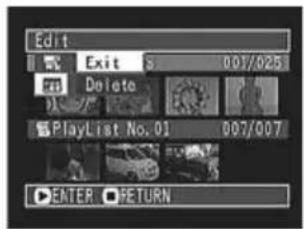 HITACHI DZ-MV200EUK - Editing Play List (Deleting Scenes Using Menu) - 3