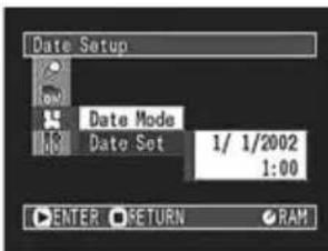 HITACHI DZ-MV200EUK - Setting Date and Time - 3