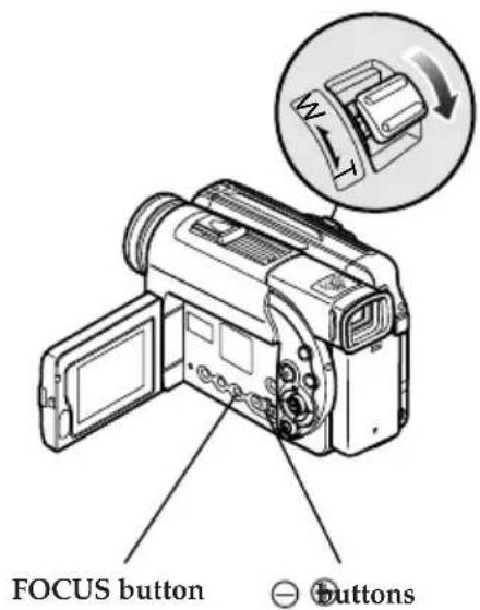 HITACHI DZ-MV200EUK - Manually Focusing Subject during Movie Recording - 2