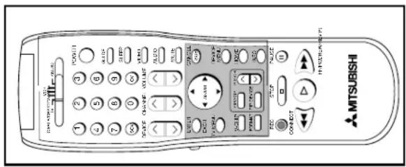 MITSUBISHI WS-55615A - TV Accessories - 1