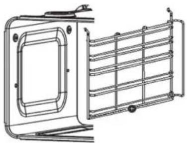Statesman BSM60WH - Removing the Side Racks - 1