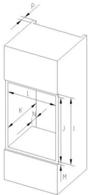 BLANCO BOSE459X - INSTALLATION OF BUILT IN OVEN - 3