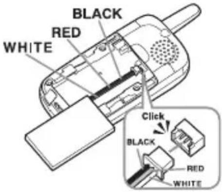 UNIDEN DCX 770 - Installing a Replacement Battery - 2