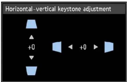 CANON REALiS WX6500 - ■Horizontal/Vertical Keystone Correction - 3