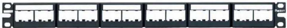 Panduit DPFP2WH - Unshielded Patch Panels - 1