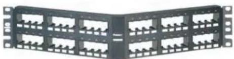 Panduit DPFP2WH - Flush Mount - 5