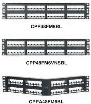 Panduit DPFP2WH - 6-Port Configuration - 3