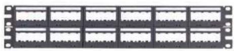 Panduit DPFP2WH - Ultimate ID® Patch Panels - 2
