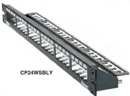Panduit DPFP2WH - Standard Density with Integral Support - 3