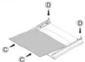 Montpellier MR91DFMK - How to remove the interior glass on the oven's door for cleaning : - 3