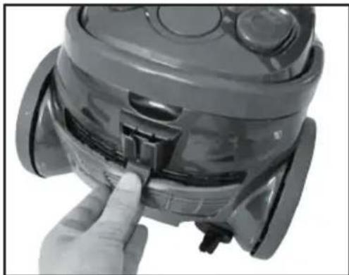 BUSH BVC1401 - The exhaust filter should be cleaned regularly and replaced every six to nine months depending on usage. - 1