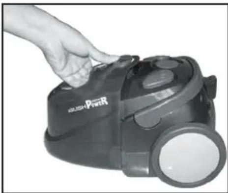 BUSH BVC1401 - Emptying the dust container - 1