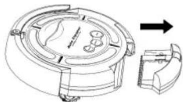 Klarstein CleanMate 1291 - Empty the removable particle bin in following two procedures: - 2