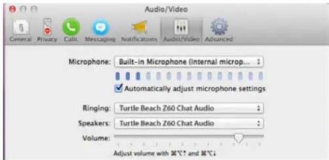 TURTLE BEACH Ear Force Z60 DTS - Skype® Setup - 1