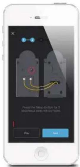 smanos MA1040 - Putting the Doorbell into WiFi Configuration Mode - 1