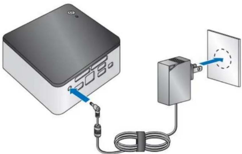 INTEL Baby Canyon NUC7i7BNHXG - Connect Power - 11