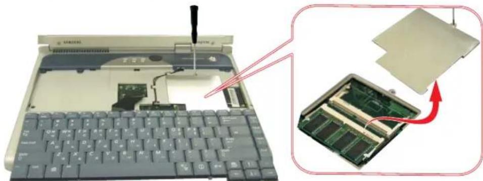 SAMSUNG NV20CP000E - Keyboard Removal - 4