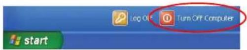 Log Off Turn Off Computer start