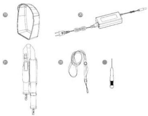 Monacor WA-35 - 4-3 Accessories - 2